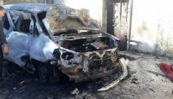 السيارة المفخخة انفجرت قرب مخبز في ريف عفرين- أرشيفية