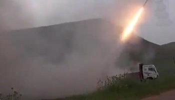 جانب من قصف تركي سابق على قرى سورية