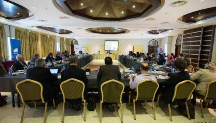 مشاورات ليبية سابقة بمركز الحوار الإنساني (أرشيفية)