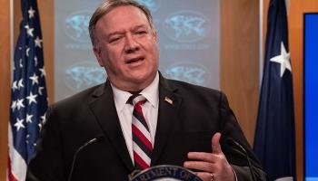 وزير الخارجية الأمريكي مايك بومبيو 