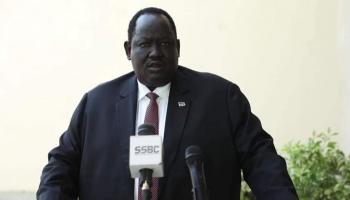 توت قلواك مانمي مستشار الرئيس للشؤون الأمنية في جنوب السودان