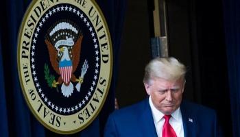 الرئيس الأمريكي المنتهية ولايته دونالد ترامب - أرشيفية