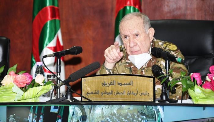 الفريق السعيد شنقريحة قائد أركان الجيش الجزائري