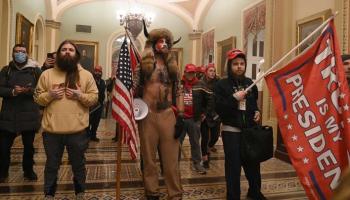 الصورة التي يحاول أنصار ترامب الاستدلال بها