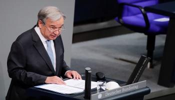 الأمين العام للأمم المتحدة أنطونيو جوتيريش