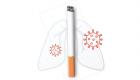 اینفوگرافیک| دخانیات وخطر ابتلا به ویروس کرونا 