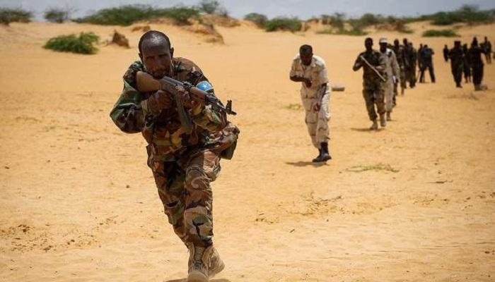 عناصر من الجيش الصومالي خلال عملية سابقة