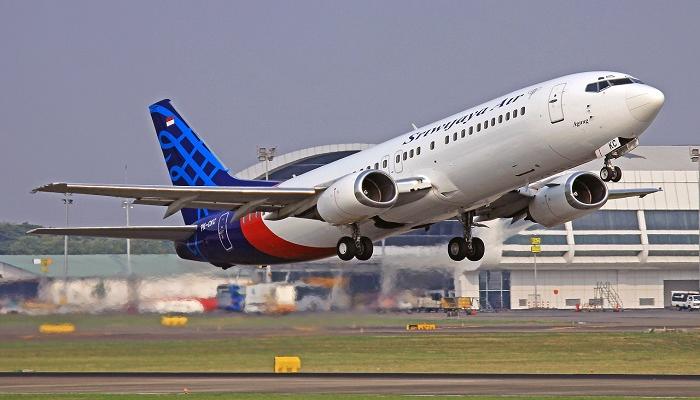 طائرة إندونيسية تابعة لشركة سريويجايا