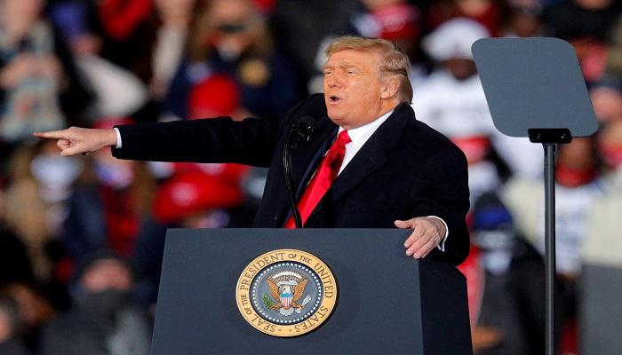 الرئيس الأمريكي دونالد ترامب