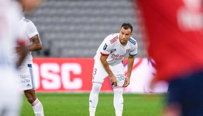 جمال بلعمري مدافع ليون الفرنسي