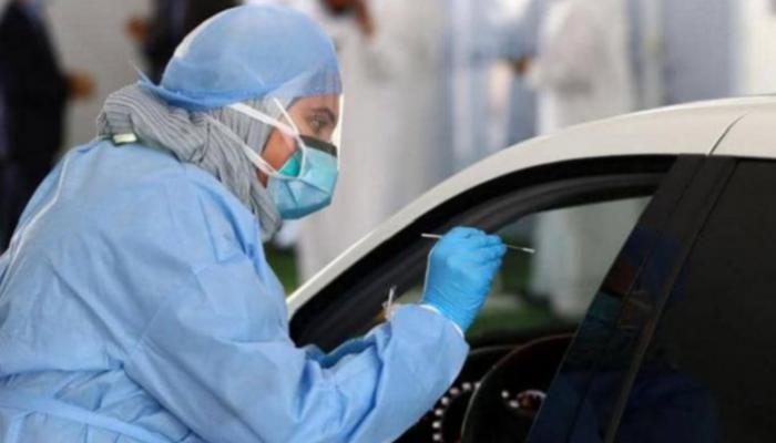فحص كورونا من السيارة بالإمارات