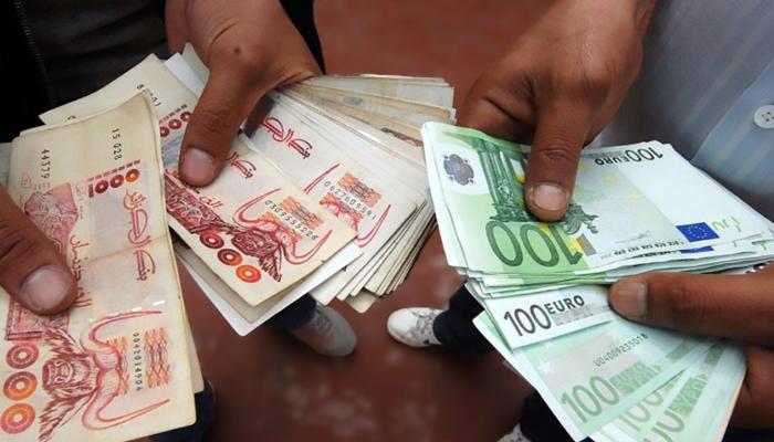 Taux de change Euro/Dinar, Dimanche, une chute libre