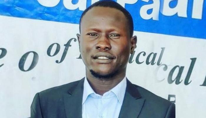 ديفيد لورنس لوال القيادي بحزب الحركة الوطنية بجنوب السودان