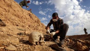 مقبرة جماعية في العراق (إرشيفية)