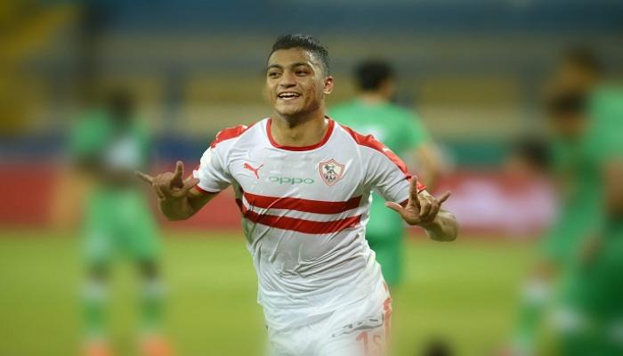 مصطفى محمد مهاجم الزمالك