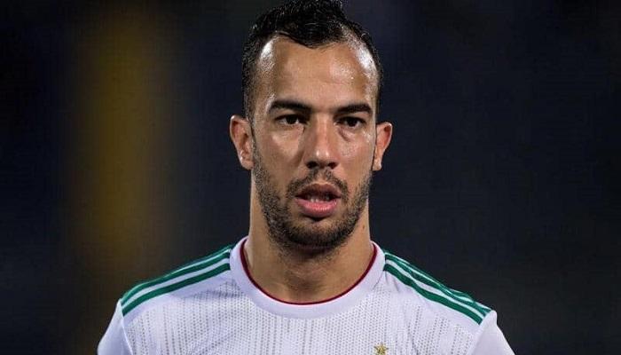 جمال بلعمري لاعب ليون الفرنسي