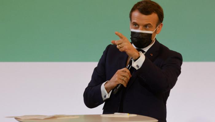  le président français Emmanuel Macron 