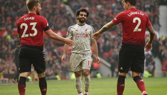 محمد صلاح ضد مانشستر يونايتد