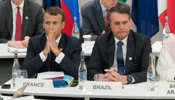  Bolsonaro accuse Macron de dire des 