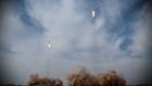 موشک های ایرانی نزدیک ناو هواپیمابر نیمیتز سقوط میکنند