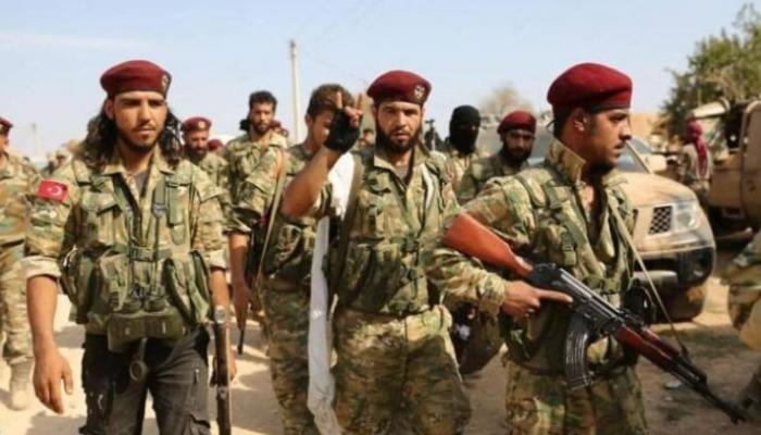 عناصر من المرتزقة السوريين في ليبيا (المرصد السوري)
