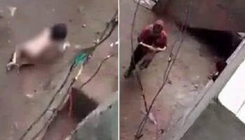 لقطات من الفيديو المتداول
