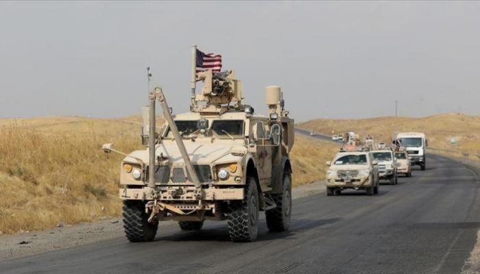 عربات تابعة للقوات الأمريكية ضمن التحالف