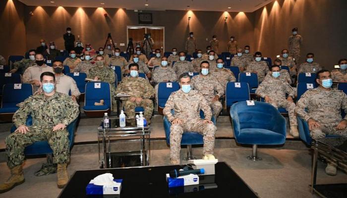 انطلاق المدافع البحري 21 تدريب سعودي أمريكي
