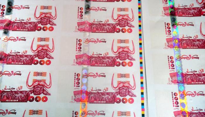 Taux de change Euro/Dinar, Vendredi, 22 Janvier