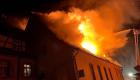 حريق يدمر مبنى أثرياً في ألمانيا.. خسائر فادحة