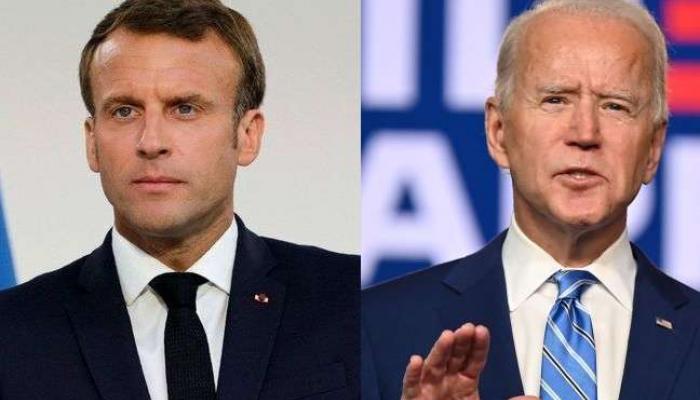 Le président français Emmanuel Macron a échangé par téléphone avec son homologue américain le président démocrate Joe Biden.
