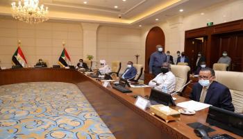 جانب من اجتماع مجلس شركاء الحكم بالسودان