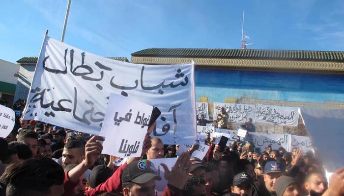  la plus grande manifestation pacifique depuis la chute de Bouteflika à Laghouat