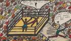 لوحات رسمها أسطورة الملاكمة محمد علي للبيع في مزاد
