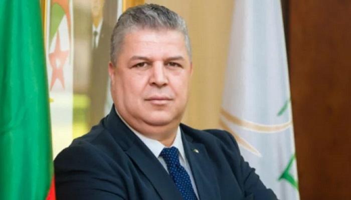 شرف الدين عمارة رئيس الاتحاد الجزائري لكرة القدم