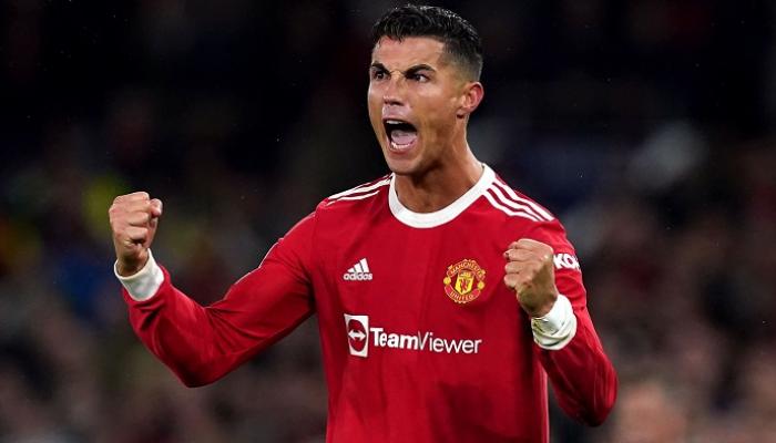 كريستيانو رونالدو بقميص مانشستر يونايتد