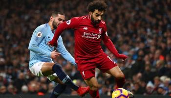 محمد صلاح في مواجهة مان سيتي