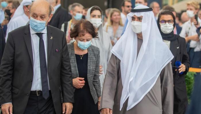وزير الخارجية الفرنسي في معرض إكسبو 2020