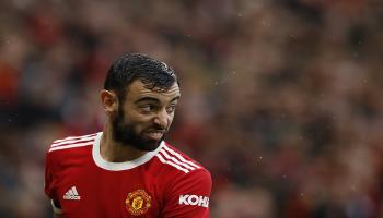 برونو فرنانديز لاعب وسط مانشستر يونايتد
