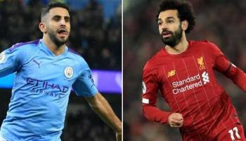 رياض محرز ومحمد صلاح