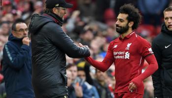 محمد صلاح ويورجن كلوب