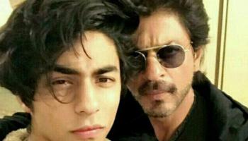 شاروخان مع نجله أريان خان 