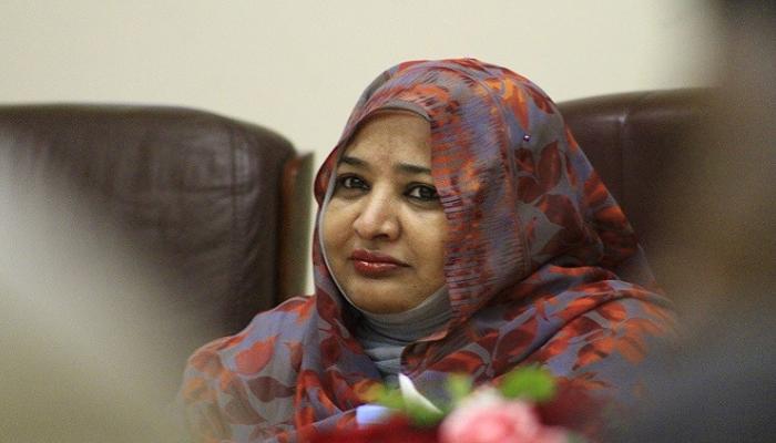 وداد بابكر قرينة الرئيس السوداني المعزول عمر البشير - أرشيفية