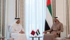 Abu Dabi Veliaht Prensi, Katar Dışişleri Bakanı ile görüştü