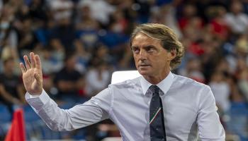 روبرتو مانشيني مدرب منتخب إيطاليا