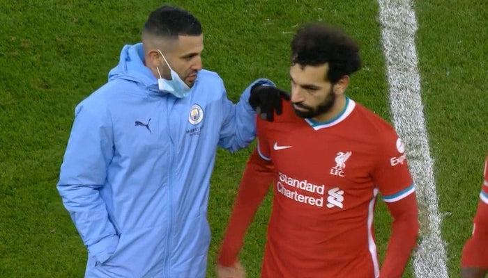 رياض محرز ومحمد صلاح
