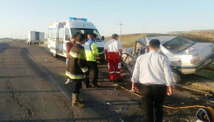 حادث سير في إيران