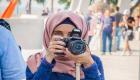 عکاسی بانوی نابینای مصری با الهام از یک جوان سعودی 