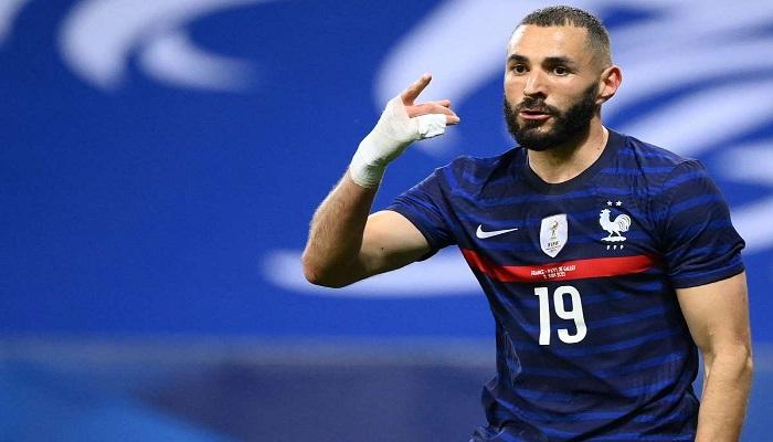 كريم بنزيما مهاجم منتخب فرنسا