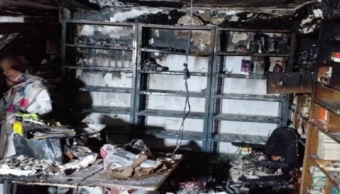 الحريق خلف أضراراً كبيرة في مبنى المستشفى